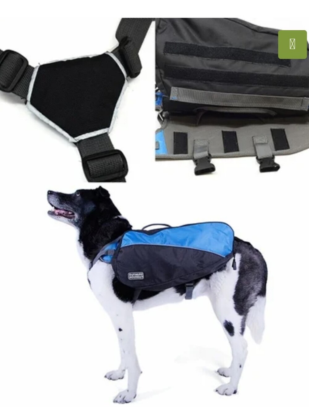 Outward Hound Dog Backpack Size Large